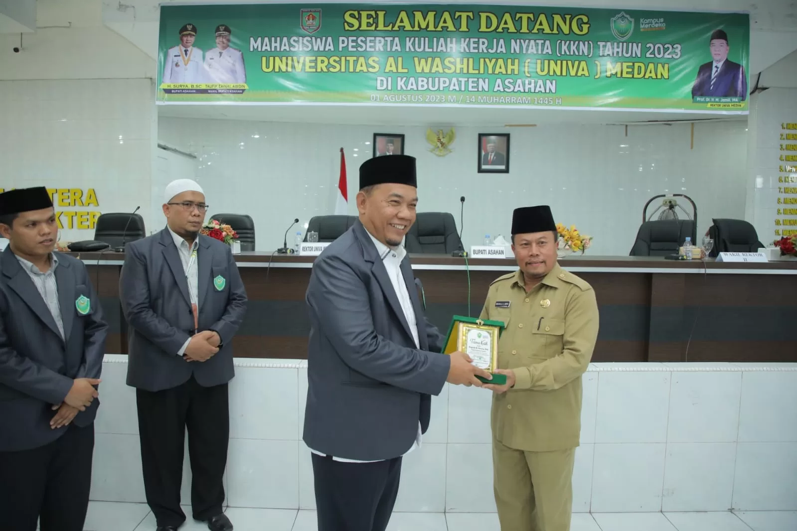 Penerimaan Mahasiswa KKN di Kabupaten Asahan